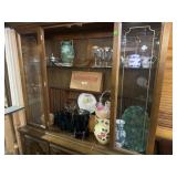 HUTCH CONTENTS - DECORATIVE COLLECTIBLES