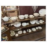 CAT TAIL DINNERWARE AND SERVICE