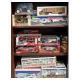 LOT OF DIE-CAST CARS - HESS TRUCKS
