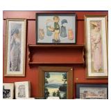 COLLECTION OF WALL ART