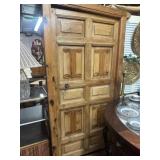 OLD 10-PANEL DOOR/FRAME