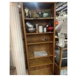 BOOK CASE WITH CONTENTS