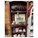 SHELF WITH CONTENTS - DECORATIVE COLLECTIBLES
