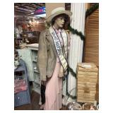 GRAND MARSHAL SASH, MANNEQUIN, CLOTHING
