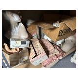 LOT OF DOLLS, PARTS, CLOTHING