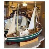 BRISTOL BAY MODEL OF A SAILING VESSEL BOAT