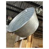 LARGE GALVANIZED WASH BASIN