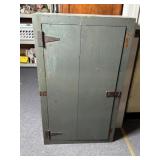 WOODEN SUPPLY CABINET