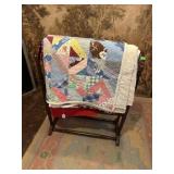 QUILTS AND BLANKET RACK