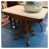 VICTORIAN MARBLE TOP TABLE