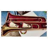 TROMBONE, CASE, MUTES
