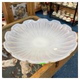 LARGE MURANO ART GLASS OPALESCENT BOWL