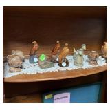 CERAMIC FIGURAL DECANTERS
