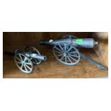 PAIR OF CANNONS