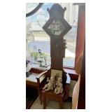 ANTIQUE OAK HALL TREE