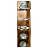 CONTENTS OF CABINET - PLATES, ETC.