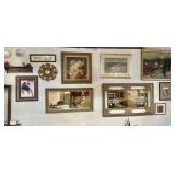 WALL LOT OF ART WORK, SHADOWBOX
