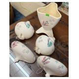 HULL POTTERY GROUPING