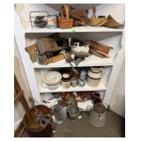 4 SHELVES OF PRIMITIVES
