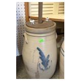5 GALLON STONEWARE CHURN