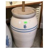 5 GALLON STONEWARE CHURN