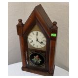 ANTIQUE CATHEDRAL CASE CLOCK