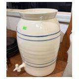 5 GALLON STONEWARE WATER JUG