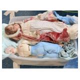 DISCOVERY BIN OF DOLLS