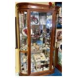 LIT CURIO CABINET
