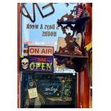 LOT OF NOVELTY SIGNS