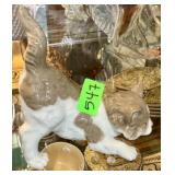 LLADRO PORCELAIN FIGURAL CAT