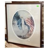 MISS AMERICA - LOUIS ICART ETCHING/AQUATINT