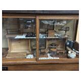 COLLECTION OF HUMIDORS/TOBACCIANA