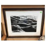 THREE NUDES AT THE BEACH - LUCIEN CLERGUE