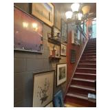STAIRWELL CONTENTS - ART AND DISCOVERY