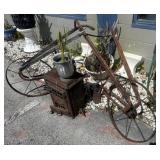 PLOWS, STOVE, PLANTS
