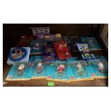 SHELF LOT OF DISNEYANA - DECORATIVE