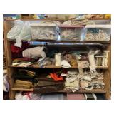 LOT OF LINENS, TRIM, LACE, DISCOVERY