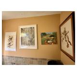 LOT OF ART WORK