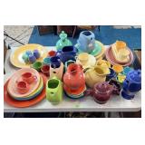 LARGE LOT OF FIESTA WARE - SERVING