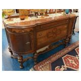 VINTAGE JACOBEAN SIDEBOARD SERVER