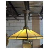 SLAG GLASS PENDANT LAMP