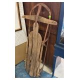 VINTAGE SNOW SLED