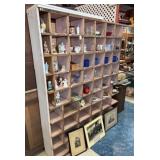 PRIMITIVE WHATNOT CABINET/CUBBIES