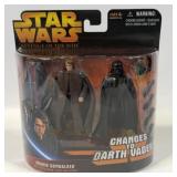 STAR WARS - HASBRO TOYS - ANAKIN CHANGES TO DARTH