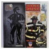 REAL HEROES - TOP COP AND F.D.N.Y. FIRE ZONE.