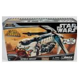 STAR WARS - HASBRO TOYS - REPUBLIC GUNSHIP