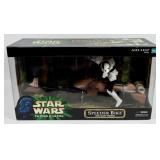 STAR WARS - HASBRO TOYS - SCOUT TROOPER ON SPEEDER