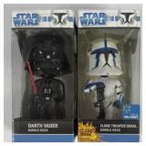 STAR WARS - FUNKO BOBBLE HEAD FIGURES