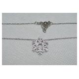 Daniel Steiger 925 Sterling Diamondeau Snowflake
